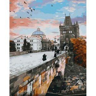 Картина за номерами "Осіння мостова"