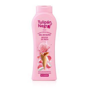 Гель для душа Tulipan Negro Yummy Cream "клубничный поцелуй" (650 мл)