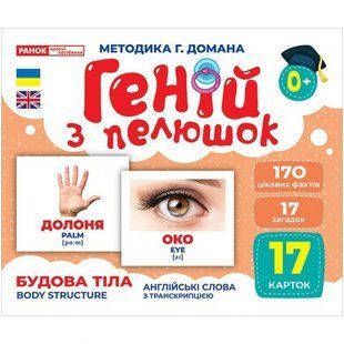 Геній з пелюшок. Будова тіла (демонстраційний матеріал)