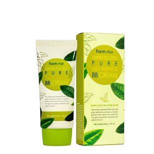 ВВ-крем для лица от морщин FarmStay Green Tea Seed Pure Anti-Wrinkle, 40 г