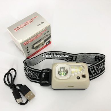 Налобный фонарь для рыбалки кемпинга SH-S4-XPE+3SMD, Фонарик светодиодный для туриста, UW-446 Головной фонарик