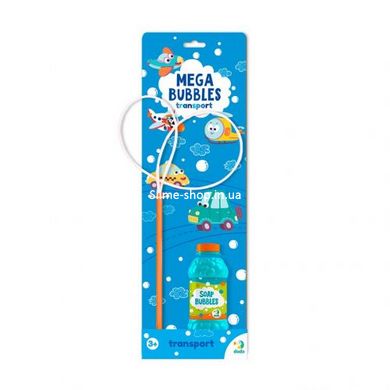 Мыльные пузыри Mega Bubbles Транспорт 450 мл