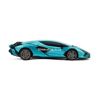 Машинка на радіокеруванні "Lamborghini Sian" (бірюзовий)