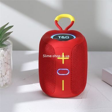 Аккумуляторная bluetooth колонка TG658, Блютуз колонка с ремешком, Мощная колонка блютуз EK-845 с подсветкой