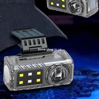 Фонарь для поисковых работ на шлем YJ-A06-LED+6SMD, Фонарь налобный CH-185 светодиодный сверхмощный