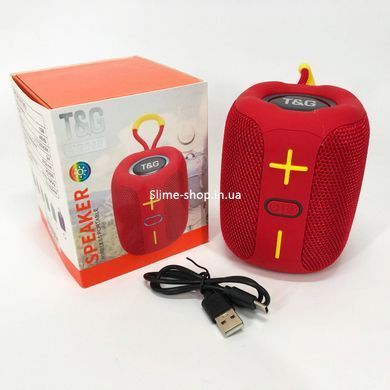 Аккумуляторная bluetooth колонка TG658, Блютуз колонка с ремешком, Мощная колонка блютуз EK-845 с подсветкой
