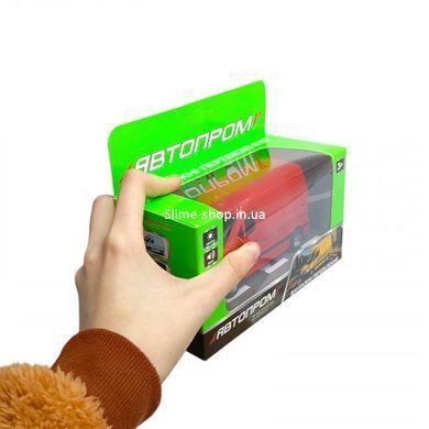 Машина АВТОПРОМ MERCEDES SPRINTER (ЖЕЛТЫЙ)