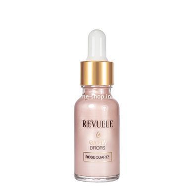 Сироватка хайлайтер для обличчя та тіла Revuele Rose Quartz рожевий, 20 мл