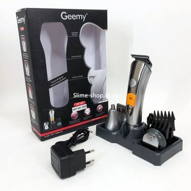 Бездротова електробритва Pro Gemei GM-580, Підстригальна машинка, Якісна машинка IB-122 для стрижки