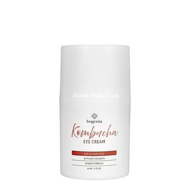 Крем для шкіри навколо очей зволожувальний Bogenia Kombucha Eye Cream з комбучею та антиоксидатами 30 мл