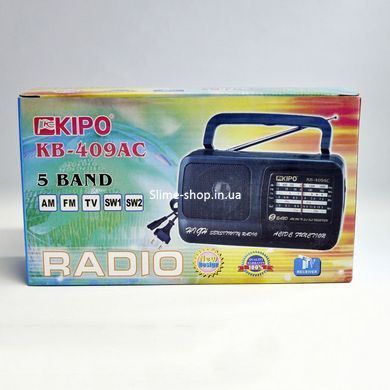 Радиоприемники fm диапазона Kipo KB-409 AC, Радиоприемник для сельской местности, Приемник LK-508 фм радио