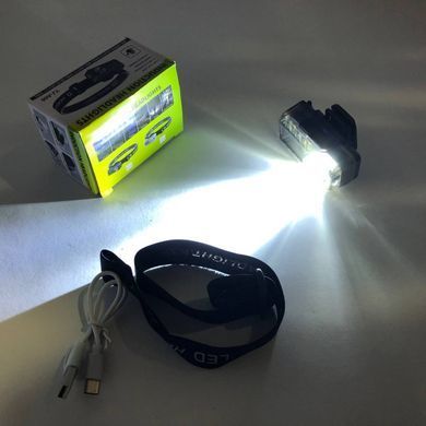 Фонарь для поисковых работ на шлем YJ-A06-LED+6SMD, Фонарь налобный CH-185 светодиодный сверхмощный