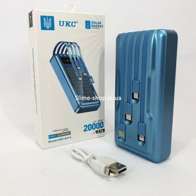 Повербанк зарядка 20000mAh, Повербанк с разными зарядками, Павербанк с быстрой зарядкой RU-872 для смартфонов