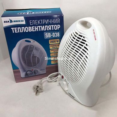 Електро дуйчик SeaBreeze SB-038 2000 Вт, Дуйчик обігрівач мініатюрний, LC-555