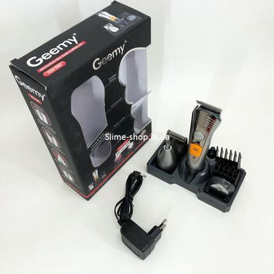 Бездротова електробритва Pro Gemei GM-580, Підстригальна машинка, Якісна машинка IB-122 для стрижки