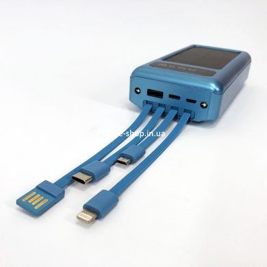 Повербанк зарядка 20000mAh, Повербанк с разными зарядками, Павербанк с быстрой зарядкой RU-872 для смартфонов