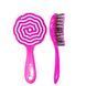 Щётка для волос массажная Salon Professional. розовая