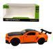 МАШИНА АВТОПРОМ (металлическая) 1:32 FORD MUSTANG (ОРАНЖЕВАЯ)