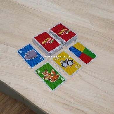 Карточная игра УНО "Зоо"