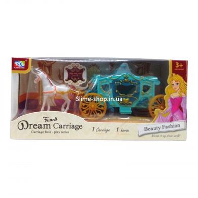 Игровой набор "Dream Carriage" (бирюзовый)