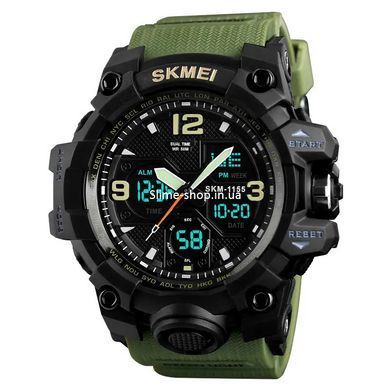 Военные часы для ВСУ SKMEI 1155BAG, Военные часы с секундомером, Спортивные UH-483 водонепроницаемые часы