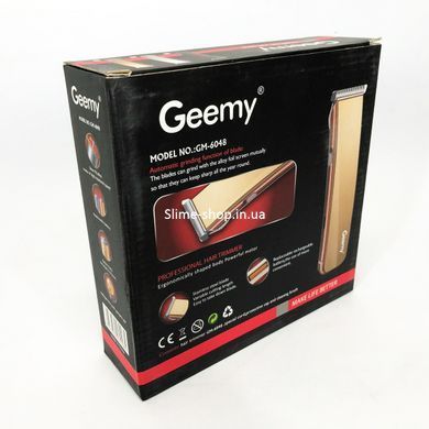 Машинка для стрижки для дома GEMEI GM-6048, Машинка для стрижки волос домашняя, Триммер WH-573 для усов