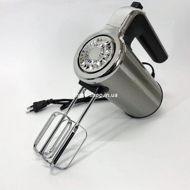 Міксер ручний електричний Rainberg RB-1012 600W Нержавіюча сталь, ручний міксер для кухні, QZ-698 потужний міксер