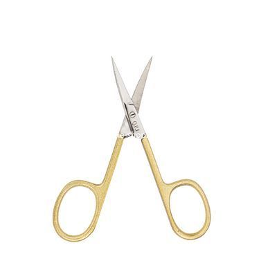 Ножницы для удаления кутикулы маникюрные QPI Professional изогнутые 10 см MH-202