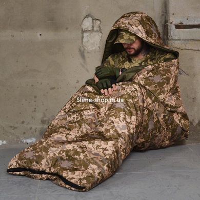 Зимовий спальник, Спальник хороший, Зручний спальний мішок, Мішки QS-771 спальні широкі