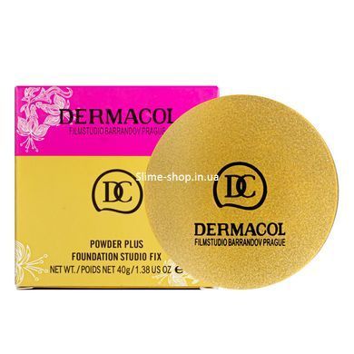Пудра для обличчя Dermacol Foundation Studio Fix 2 in1 № 3 Бежевий/карамельний