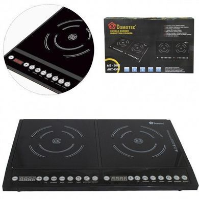 Потужна настільна електроплита Domotec MS-5862 4000 Вт, Кухонна плита електро YX-541 для кухні