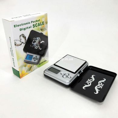 Весы миллиграммовые карманные ювелирные Aosai ATP-188 200 грамм, Компактные весы, Карманные VJ-208 ручные весы