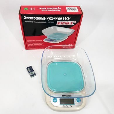 Точные кухонные весы MATARIX MX-403, Кухонные весы мини, Весы на кухню качественные XI-802 для взвешивания