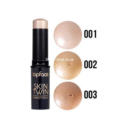 Хайлайтер стік для обличчя TopFace Skin Twin PT560, № 01