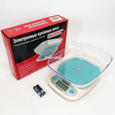 Точные кухонные весы MATARIX MX-403, Кухонные весы мини, Весы на кухню качественные XI-802 для взвешивания