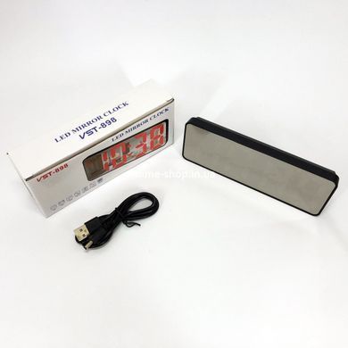 Настольные часы с подсветкой VST-898-5, Часы электронные настольные XD-597 светящиеся цифровые