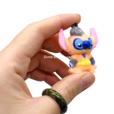 Игрушка велюровая, брелок "Стич" сюроприз в коробке, 5 см