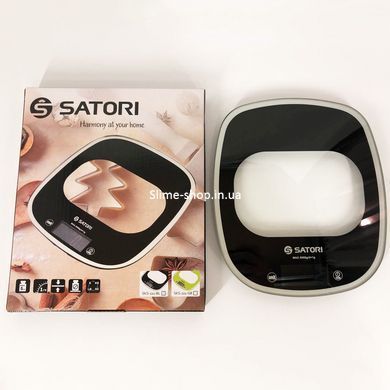 Кухонные весы для сыпучих продуктов Satori SKS-221-BL до 5 кг, Весы кухонные TB-440 для питания