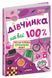 Книга Девочка на 100% (новая версия) (на украинском языке)