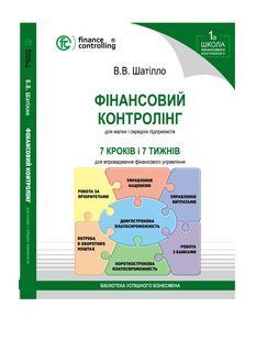 Книга Фінансовий контролінг для малих та середніх підприємств / Шатілло В. В. (українською)