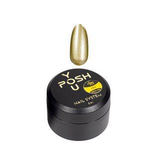 Гелева фарба для дизайну нігтів металік YouPOSH Metal Gel 5 мл, Gold