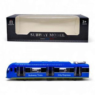 ПОЕЗД МЕТРО "SUBWAY MODEL" (СИНИЙ)