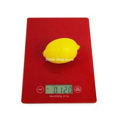 Весы кухонные DOMOTEC MS-912 Glass, весы пищевые, весы кулинарные, компактные весы. DG-783 Цвет: красный