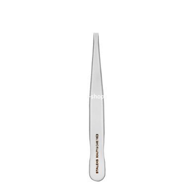 Пинцет для коррекции бровей Staleks Beauty & Care прямой 96 мм TBC-10/2