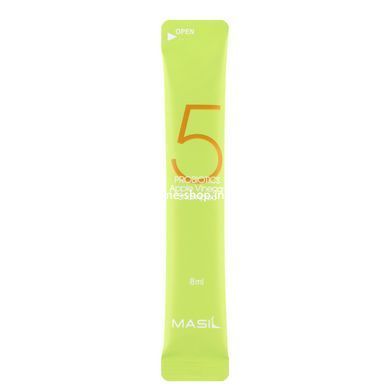 Безсульфатный шампунь Masil 5 Probiotics Apple Vinegar в стиках 8 мл