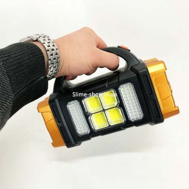 Кемпінговий складаний ліхтар HB-1678-2х8LED-6COB, Світлодіодний ліхтар ML-437 для кемпінгу