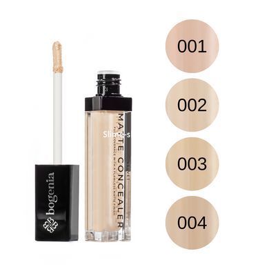 Консилер для лица Bogenia Matte Velvet № 004, Cream Biege Тёмный бежевый