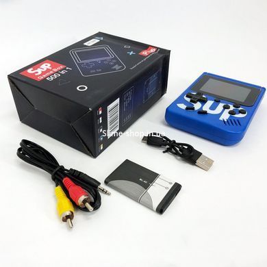 Портативна цифрова retro ігрова приставка Sup Game Box 500 ігор, Приставка з джойстиком WB-579 ретро