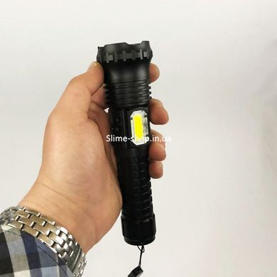 Ліхтарик військовий Police BL-A95-P50+COB, Портативний світлодіодний ліхтар ZW-626 із зарядкою