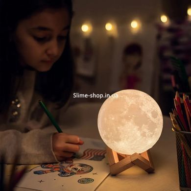 Світильники для дитячої Moon Lamp 13 см, Нічник-проектор у спальню, Нічники DM-638 для немовлят